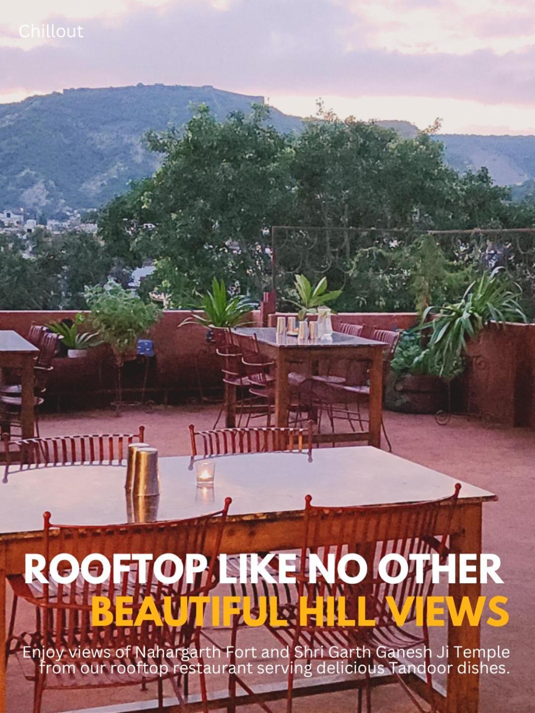 Chillout - A Boutique Hotel & Rooftop Restaurant Divisione di Jaipur Esterno foto